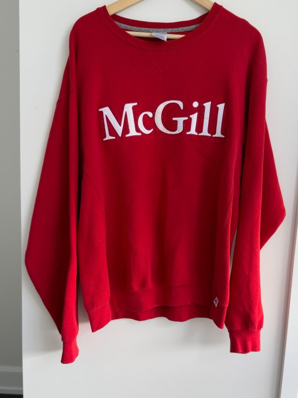 RUSSELL - McGill Sweatshirt - Mens - Red - Large